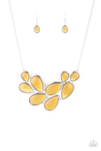 Load image into Gallery viewer, Iridescently Irresistible - Paparazzi Yellow Necklace - BlingbyAshleyNicole