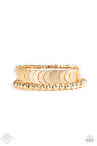 LAYER It On Me - Paparazzi Gold Bracelet - BlingbyAshleyNicole