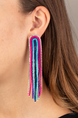 Let There BEAD Light | Paparazzi Multi Earrings - BlingbyAshleyNicole