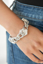 Load image into Gallery viewer, Light Up The Room - Paparazzi White Bracelet - BlingbyAshleyNicole