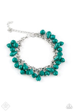 Load image into Gallery viewer, Malibu Masquerade - Green Bracelet - BlingbyAshleyNicole