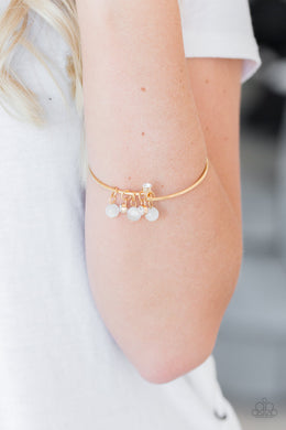 Marine Melody | Paparazzi Gold Bracelet - BlingbyAshleyNicole