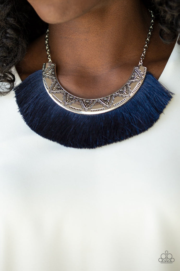 Might and MANE - Blue Necklace - BlingbyAshleyNicole