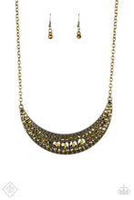 Load image into Gallery viewer, Moon Child Magic - Paparazzi Brass Necklace - BlingbyAshleyNicole