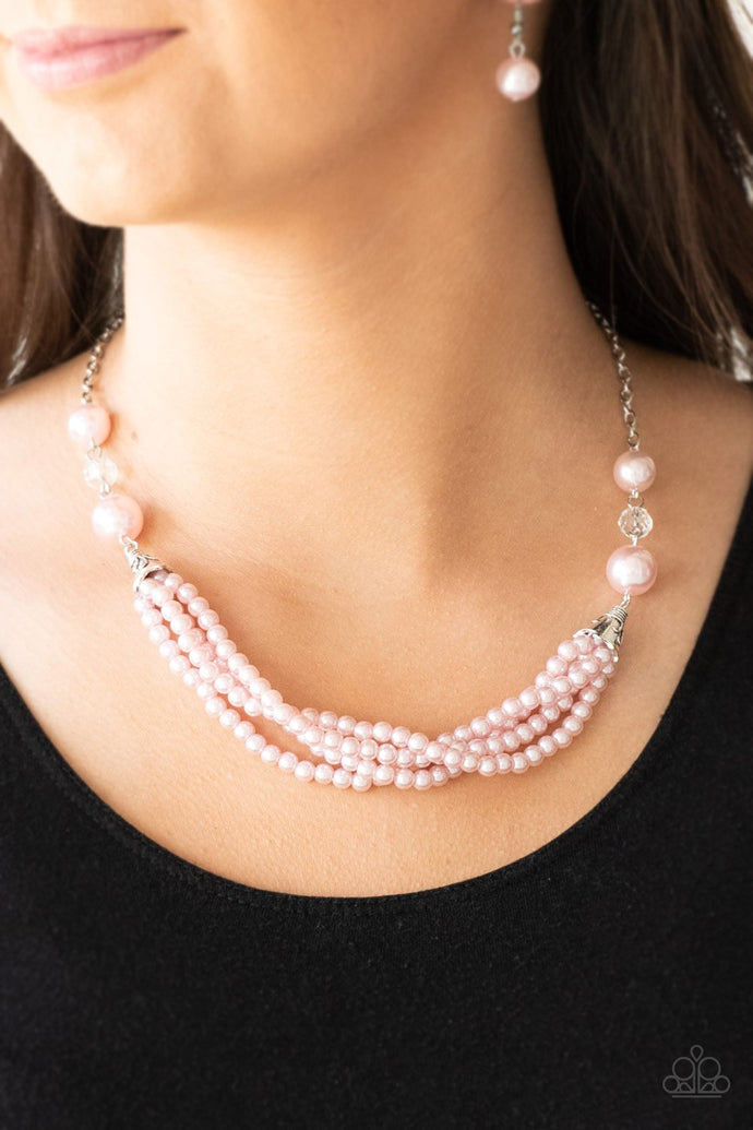 One-WOMAN Show | Paparazzi Pink Necklace - BlingbyAshleyNicole