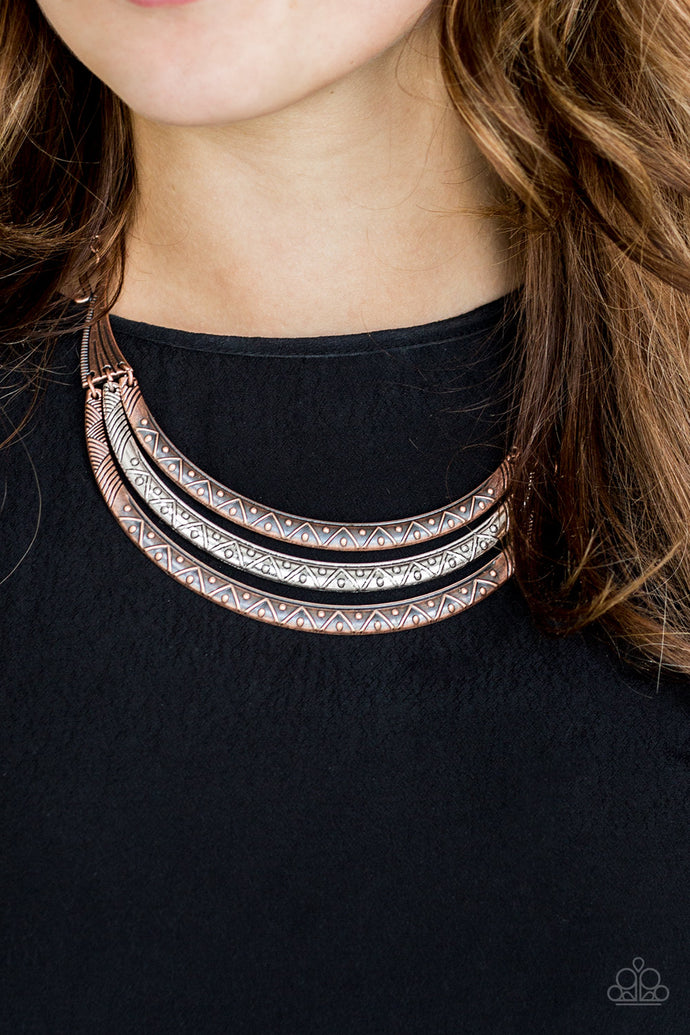 Primal Princess - Paparazzi Multi Necklace - BlingbyAshleyNicole