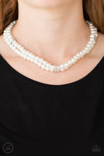 Load image into Gallery viewer, Put On Your Party Dress | Paparazzi Pearl Choker Necklace - BlingbyAshleyNicole