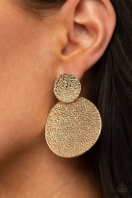 Refined Relic | Paparazzi Gold Earrings - BlingbyAshleyNicole