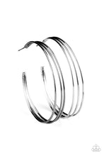 Load image into Gallery viewer, Rimmed Radiance - Paparazzi Black Hoop Earrings - BlingbyAshleyNicole