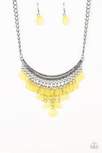 Load image into Gallery viewer, Rio Rainfall - Paparazzi Yellow Necklace - BlingbyAshleyNicole