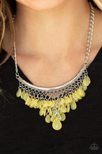 Load image into Gallery viewer, Rio Rainfall - Paparazzi Yellow Necklace - BlingbyAshleyNicole