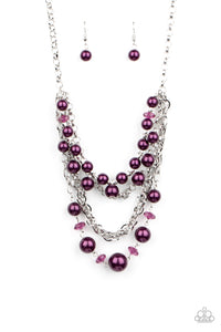 Rockin Rockette - Paparazzi Purple Necklace - BlingbyAshleyNicole