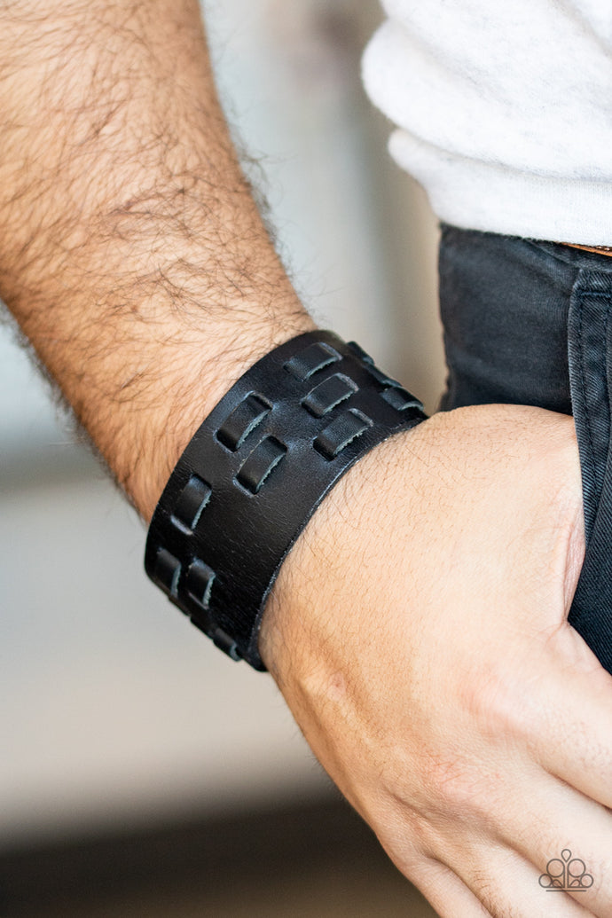 Rodeo Rampage - Paparazzi Black Bracelet - BlingbyAshleyNicole