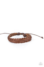 Load image into Gallery viewer, Rodeo Roundup | Paparazzi Brown Urban Bracelet - BlingbyAshleyNicole