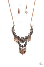 Load image into Gallery viewer, Rogue Vogue - Paparazzi Copper Necklace - BlingbyAshleyNicole