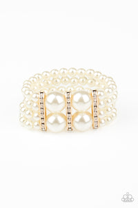 Romance Remix - Paparazzi Gold Bracelet - BlingbyAshleyNicole