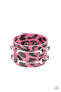 Safari Scene | Paparazzi Pink Bracelet - BlingbyAshleyNicole