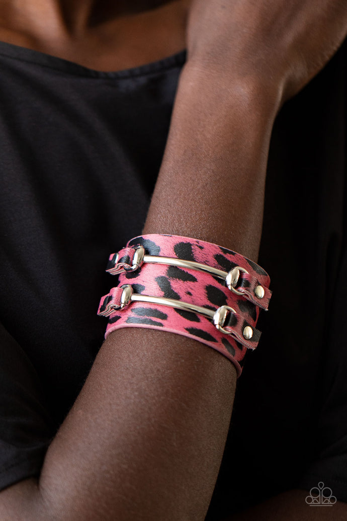 Safari Scene | Paparazzi Pink Bracelet - BlingbyAshleyNicole