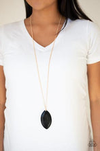 Load image into Gallery viewer, Sante Fe Simplicity - Paparazzi Black Necklace - BlingbyAshleyNicole