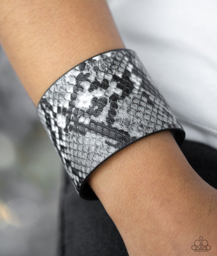 What's HISS Is Mine Urban Bracelet - Paparazzi Silver Bracelet - BlingbyAshleyNicole