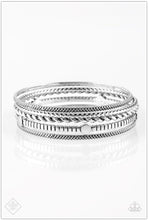 Load image into Gallery viewer, When The Going Get Rough - Silver Bracelet - BlingbyAshleyNicole