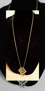Artisan Edge - Brass Necklace - BlingbyAshleyNicole