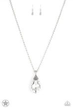 Load image into Gallery viewer, Spellbinding Sparkle - Paparazzi White Blockbuster Necklace - BlingbyAshleyNicole