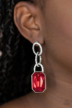 Load image into Gallery viewer, Superstar Status | Paparazzi Red Earrings - BlingbyAshleyNicole