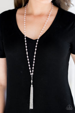 Tassel Takeover - Paparazzi Pink Necklace - BlingbyAshleyNicole
