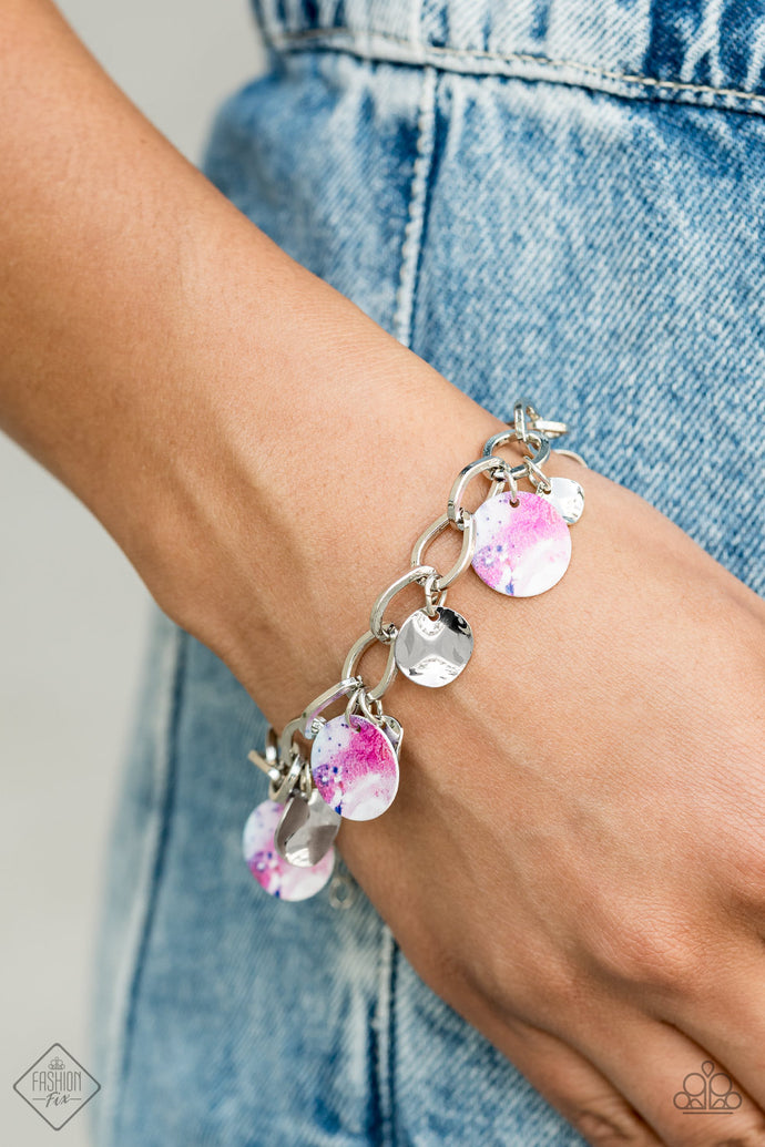 Teasingly Tie Dye - Paparazzi Multi Bracelet - BlingbyAshleyNicole
