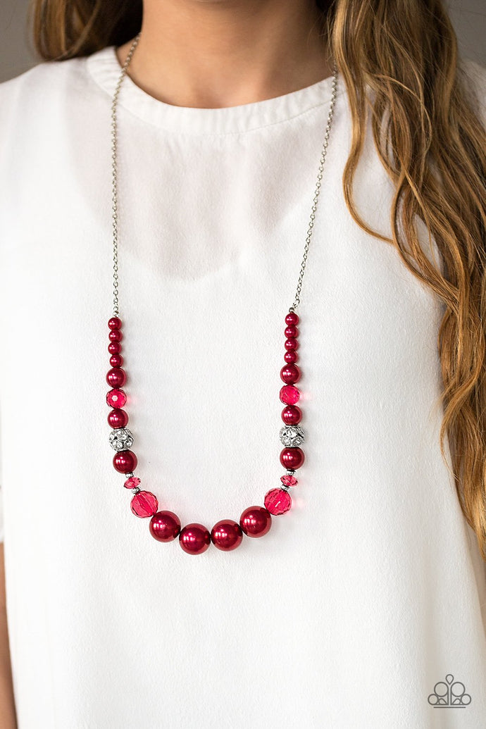 The Wedding Party | Paparazzi Red Necklace - BlingbyAshleyNicole