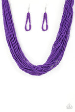 Load image into Gallery viewer, The Show Must CONGO In! - Paparazzi Purple Necklace - BlingbyAshleyNicole