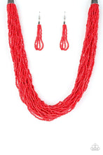 Load image into Gallery viewer, The Show Must CONGO On! | Paparazzi Red Necklace - BlingbyAshleyNicole