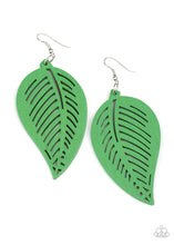 Load image into Gallery viewer, Tropical Foliage | Paparazzi Green Earring - BlingbyAshleyNicole