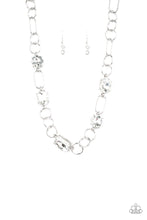 Load image into Gallery viewer, Urban District - Paparazzi White Necklace - BlingbyAshleyNicole