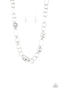 Urban District - Paparazzi White Necklace - BlingbyAshleyNicole