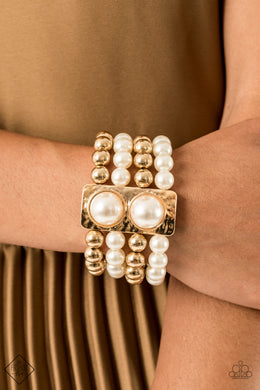 WEALTH-Conscious - Paparazzi Gold Bracelet - BlingbyAshleyNicole