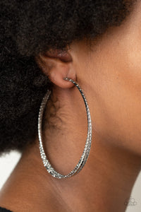 Watch and Learn | Paparazzi Silver Earrings - BlingbyAshleyNicole