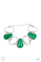 Load image into Gallery viewer, Yacht Club Couture | Paparazzi Green Bracelet - BlingbyAshleyNicole