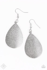 Youre Brilliant! | Paparazzi Silver Earring - BlingbyAshleyNicole