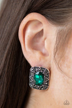Load image into Gallery viewer, Young Money | Paparazzi Green Earrings - BlingbyAshleyNicole