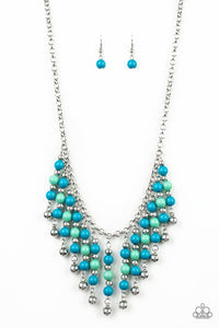 Your SUNDAE'S Best - Blue Necklace - BlingbyAshleyNicole