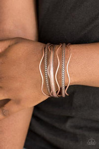 Zesty Zimbabwe | Paparazzi Copper Bracelet - BlingbyAshleyNicole
