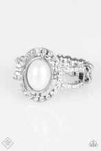 Load image into Gallery viewer, Fairytale Shimmer | Paparazzi White Ring - BlingbyAshleyNicole