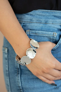 Treasure Cache | Paparazzi Silver Bracelet - BlingbyAshleyNicole