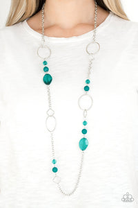 Very Visionary | Paparazzi Green Necklace - BlingbyAshleyNicole