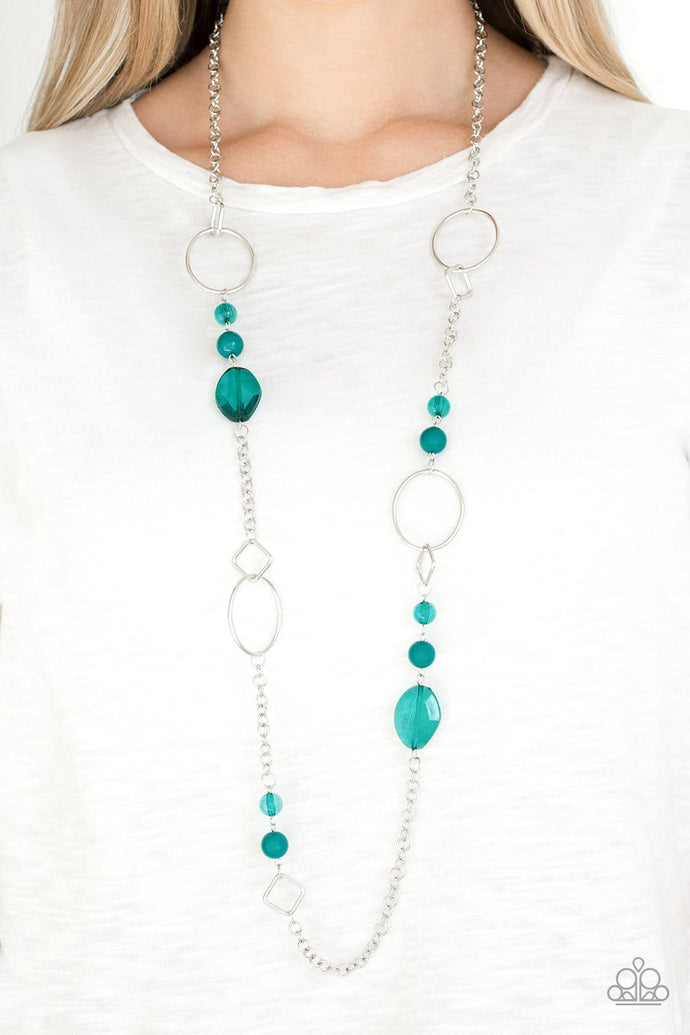Very Visionary | Paparazzi Green Necklace - BlingbyAshleyNicole