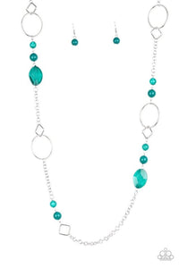 Very Visionary | Paparazzi Green Necklace - BlingbyAshleyNicole