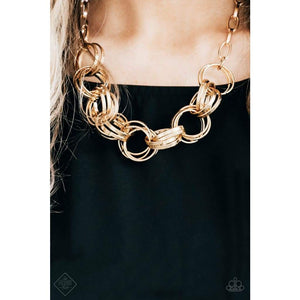 Statement Made - Paparazzi Gold Necklace - BlingbyAshleyNicole