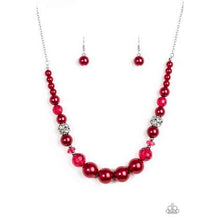 Load image into Gallery viewer, The Wedding Party | Paparazzi Red Necklace - BlingbyAshleyNicole